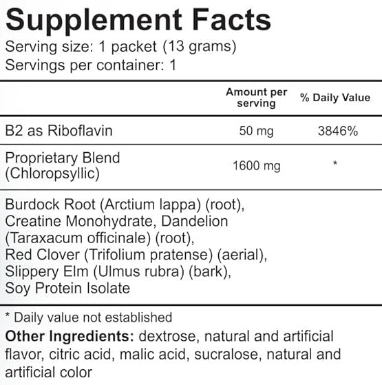 Wellgenix, Puriclean Instant Max Cleanser, Maximum Strength, Watermelon, 1 Packet (13 Grams)