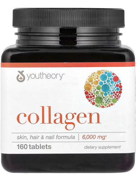 Youtheory, Collagen Advanced 1,2 & 3, 160 Tablets
