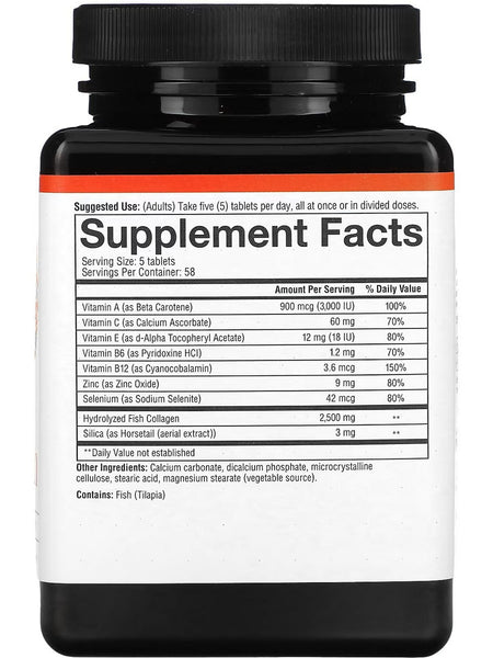 Youtheory, Marine Collagen, 290 Tablets