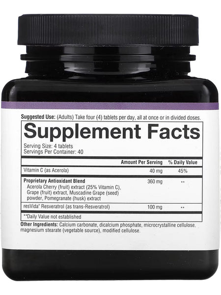 Youtheory, Resveratrol Advanced, 160 Tablets