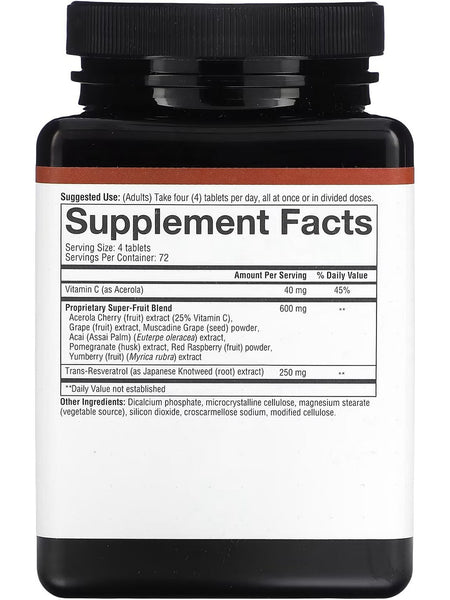 Youtheory, Resveratrol Anti-Aging, 290 Tablets