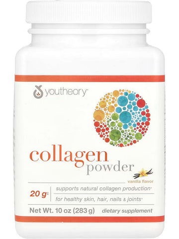 Youtheory, Collagen Powder, Vanilla, 10 oz