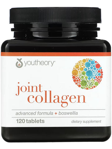 Youtheory, Joint Collagen Advanced, 120 Tablets