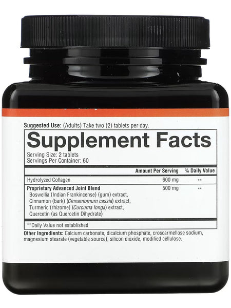 Youtheory, Joint Collagen Advanced, 120 Tablets