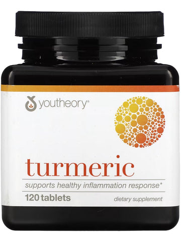 Youtheory, Turmeric Advanced, 120 Tablets