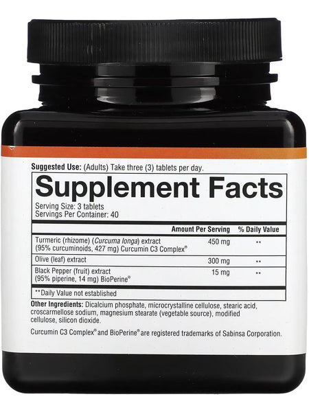 Youtheory, Turmeric Advanced, 120 Tablets