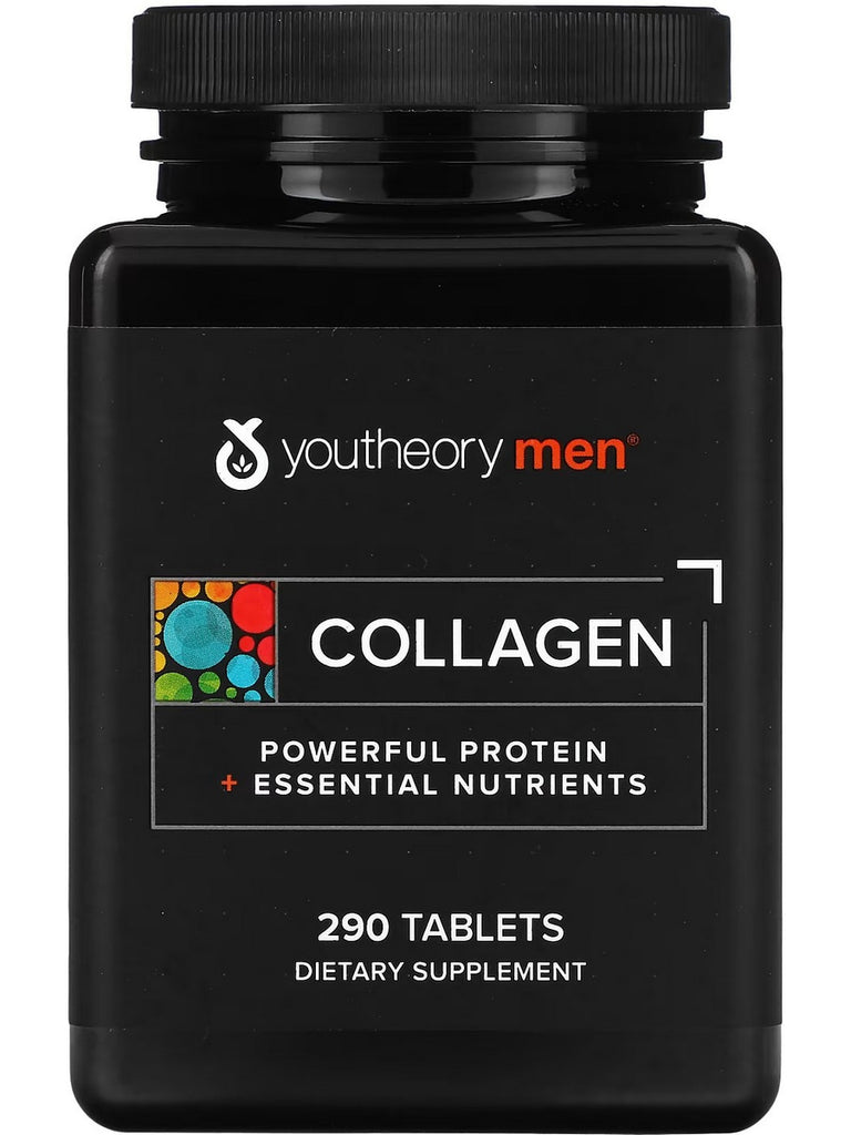 Youtheory, Men's Collagen Advanced, 290 Tablets