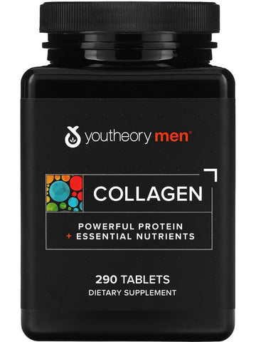 Youtheory, Men's Collagen Advanced, 290 Tablets