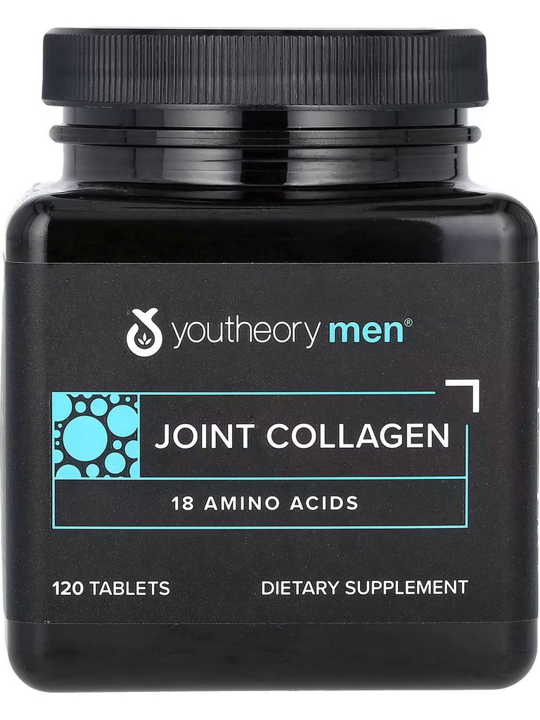 Youtheory, Men's Joint Collagen Advanced, 120 Tablets