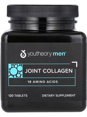 Youtheory, Men's Joint Collagen Advanced, 120 Tablets