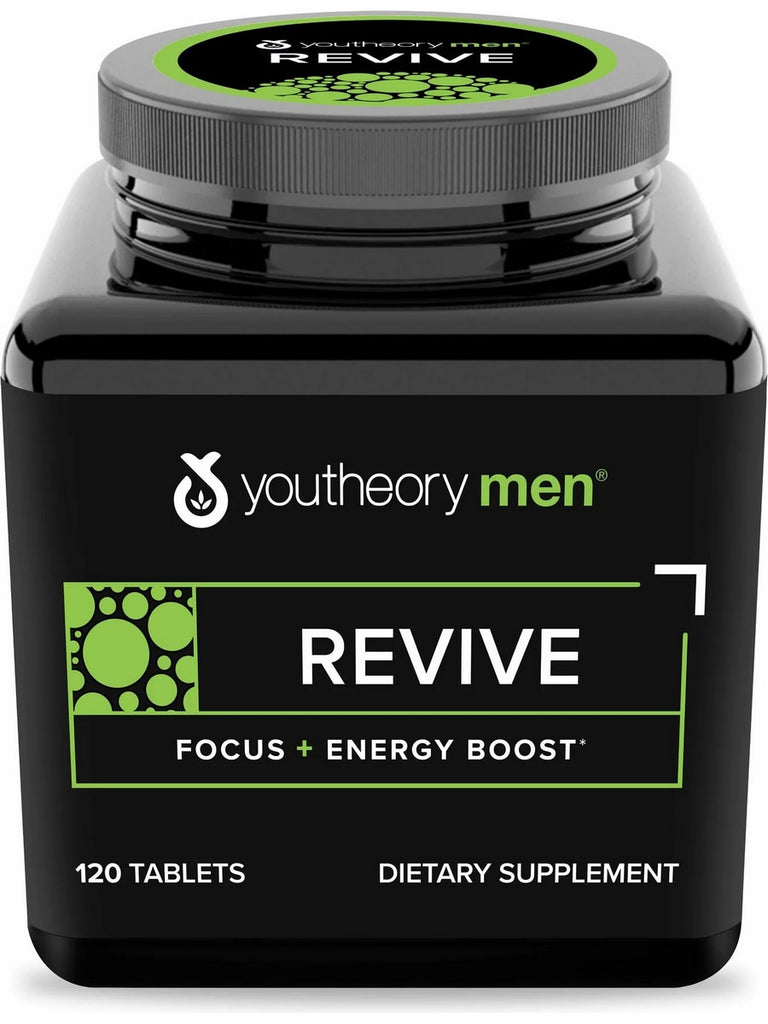 Youtheory, Men's Revive Advanced, 120 Tablets