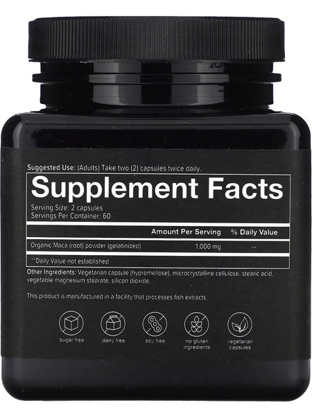 Youtheory, Men's Maca Root, 120 Veg Caps
