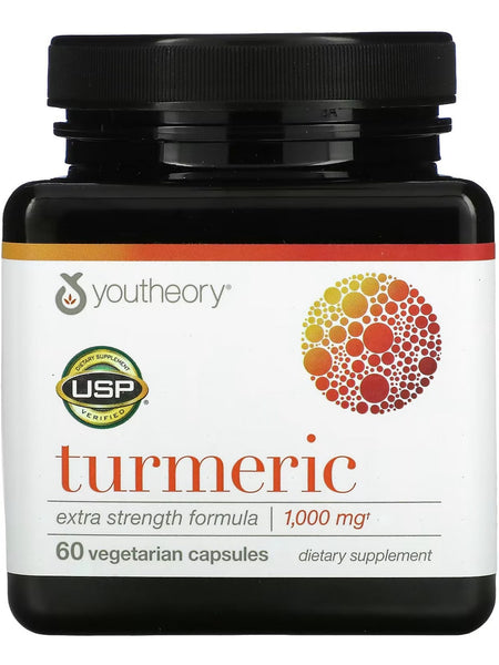 Youtheory, Turmeric Extra Strength Formula, 60 Capsules