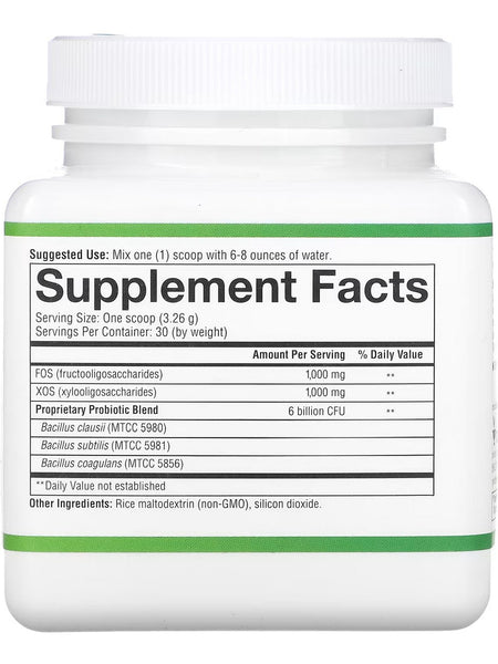 Youtheory, Spore Probiotic Powder Advanced, 6 Billion CFU + Prebiotics, 3.45 oz