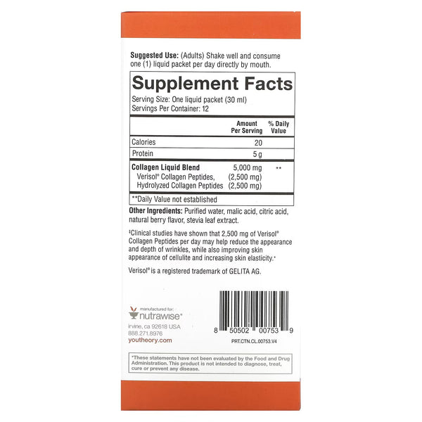 Youtheory, Collagen Liquid, 12 fl oz