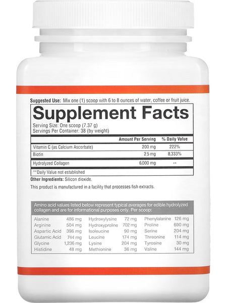 Youtheory, Collagen Powder, Unflavored, 10 oz