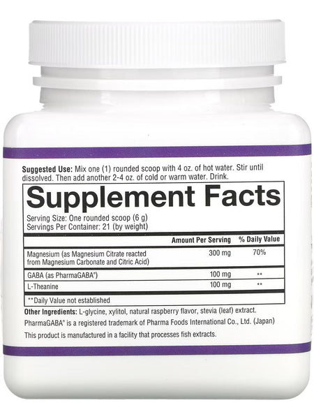 Youtheory, Relax Magnesium Powder, Berry, 4.4 oz