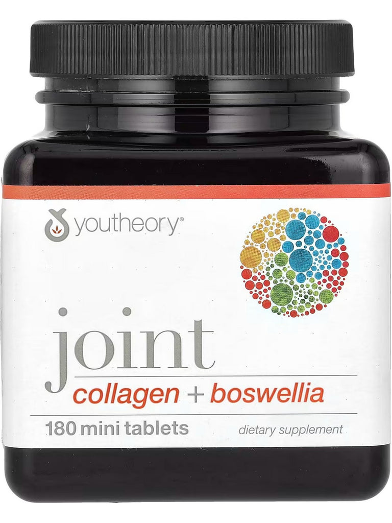 Youtheory, Joint Collagen + Boswellia, 180 Mini Tablets
