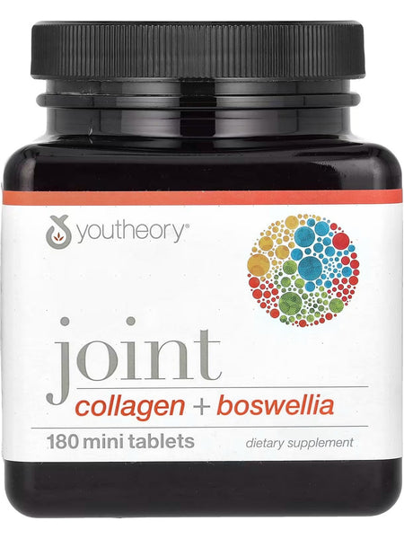 Youtheory, Joint Collagen + Boswellia, 180 Mini Tablets