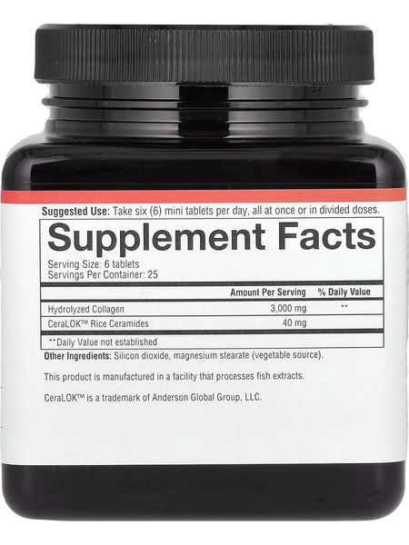 Youtheory, Skin Collagen + Ceramides, 150 Mini Tablets