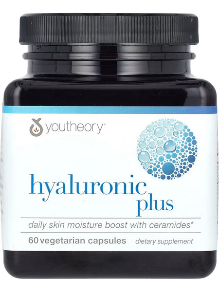 Youtheory, Hyaluronic Plus, 60 Vegetarian Capsules