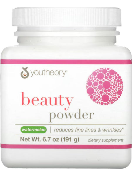 Youtheory, Beauty Powder, Watermelon, 6.7 oz