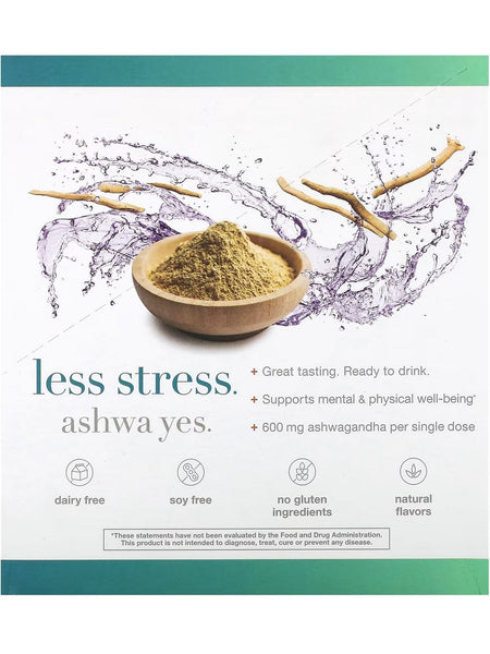 Youtheory, Ashwagandha Liquid, Blueberry, 12 Packets