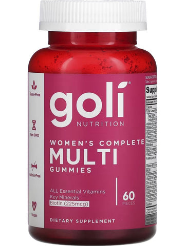 Goli Nutrition, Women's Complete Multi Gummies, 60 Pieces