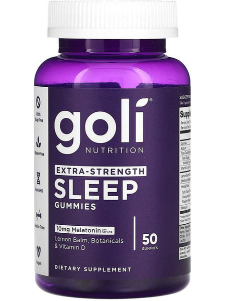 Goli Nutrition, Extra-Strength Sleep Gummies, 50 Gummies