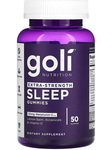 Goli Nutrition, Extra-Strength Sleep Gummies, 50 Gummies