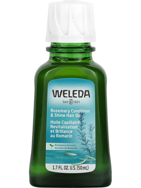 Weleda, Rosemary Condition and Shine Hair Oil, Rosemary Extracts, 1.7 fl oz