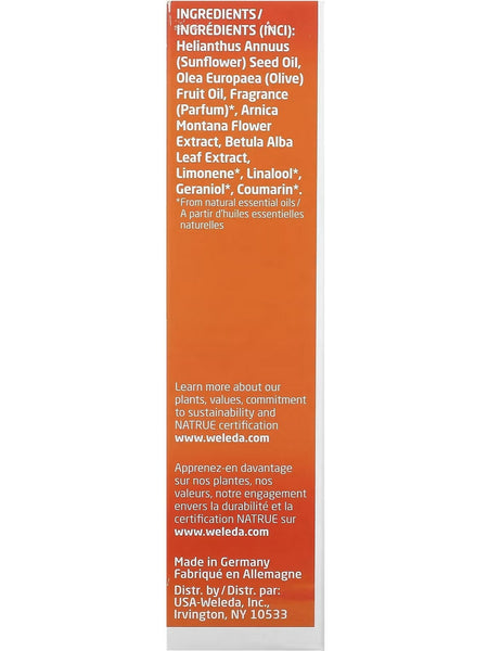 Weleda, Arnica Muscle Massage Oil, Arnica Extracts, 3.4 fl oz