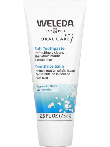 Weleda, Oral Care Salt Toothpaste, Peppermint, 2.5 fl oz