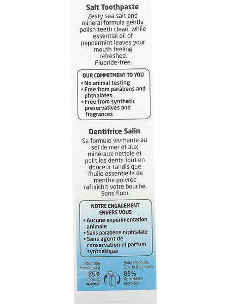 Weleda, Oral Care Salt Toothpaste, Peppermint, 2.5 fl oz