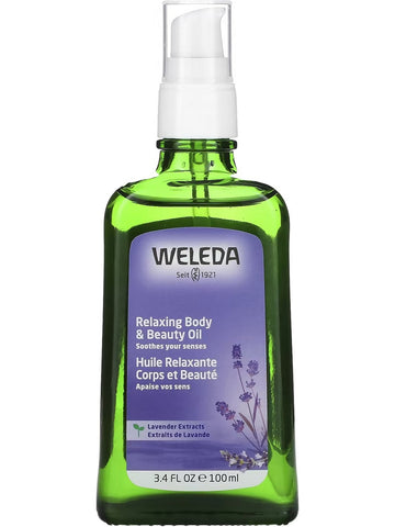 Weleda, Relaxing Body and Beauty Oil, Lavender Extracts, 3.4 fl oz