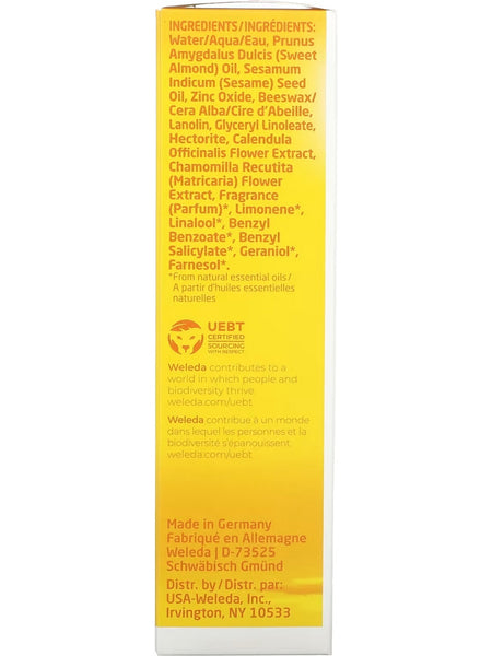 Weleda, Baby Calendula Diaper Cream, Calendula Extracts, 2.8 oz