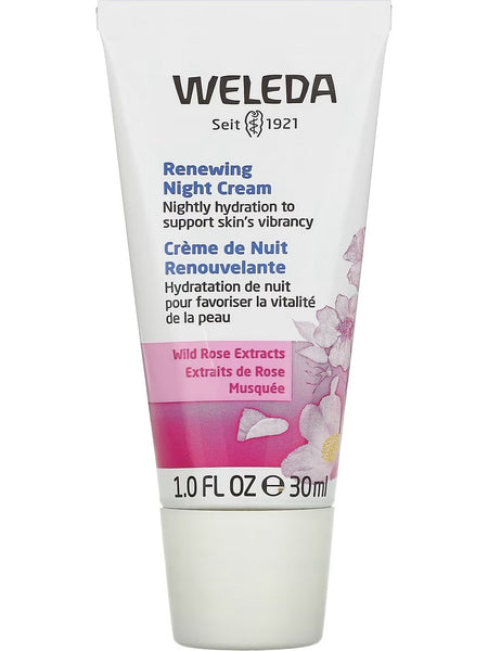 Weleda, Renewing Night Cream, Wild Rose Extracts, 1.0 fl oz