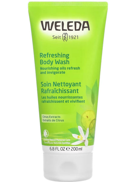 Weleda, Refreshing Body Wash, Citrus Extracts, 6.8 fl oz