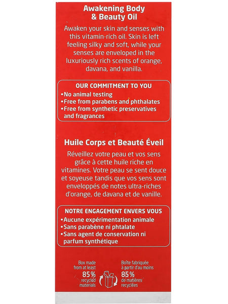 Weleda, Awakening Body and Beauty Oil, Pomegranate Extracts, 3.4 fl oz