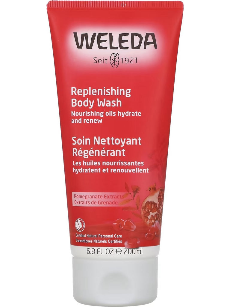 Weleda, Replenishing Body Wash, Pomegranate Extracts, 6.8 fl oz