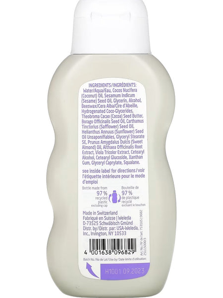 Weleda, Baby Sensitive Care Body Lotion, White Mallow Extracts, 6.8 fl oz