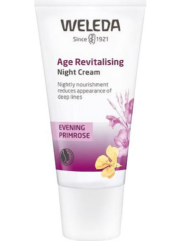 Weleda, Age Revitalising Night Cream, Evening Primrose, 30 ml