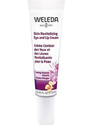 Weleda, Skin Revitalizing Eye and Lip Cream, Evening Primrose Extracts, 0.34 fl oz