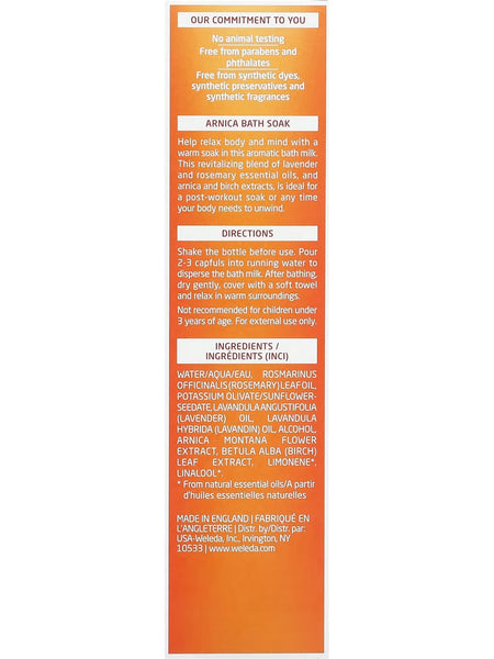 Weleda, Arnica Bath Soak, 6.8 fl oz