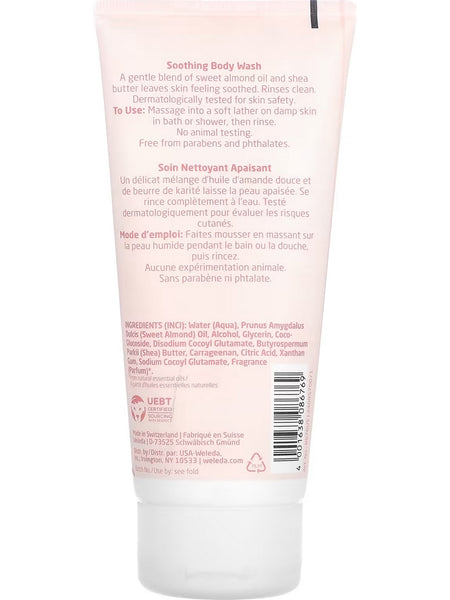 Weleda, Soothing Body Wash, Almond Extracts, 6.8 fl oz