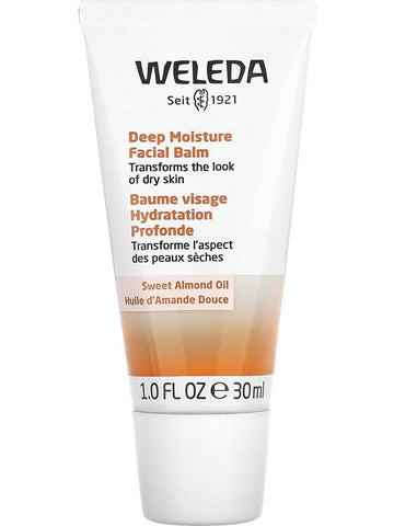 Weleda, Deep Moisture Facial Balm, Sweet Almond Oil, 1.0 fl oz