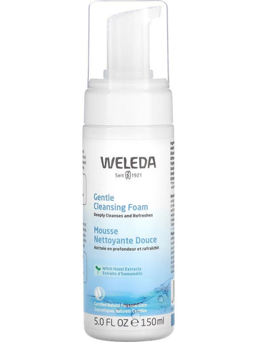 Weleda, Gentle Cleansing Foam, Witch Hazel Extracts, 5.0 fl oz
