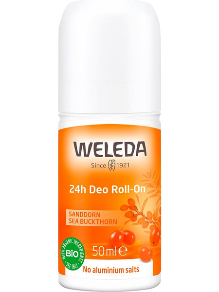 Weleda, 24h Deo Roll-On, Sanddorn Sea Buckthorn, 1.7 fl oz