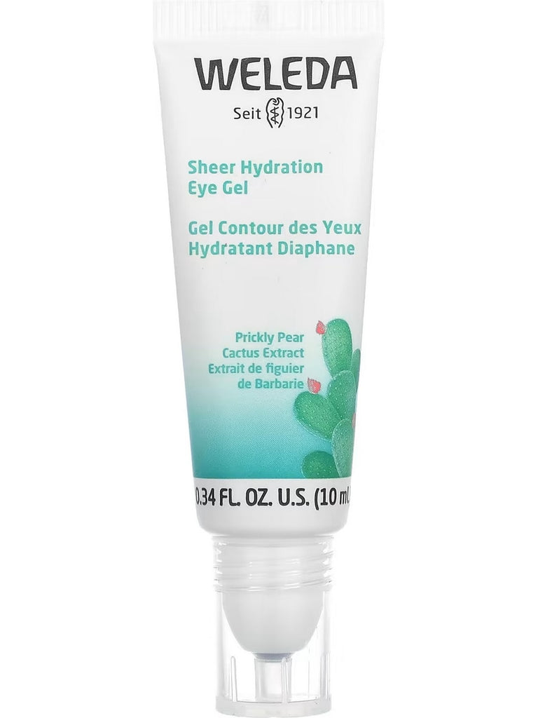 Weleda, Sheer Hydration Eye Gel, Prickly Pear Cactus Extract, 0.34 fl oz