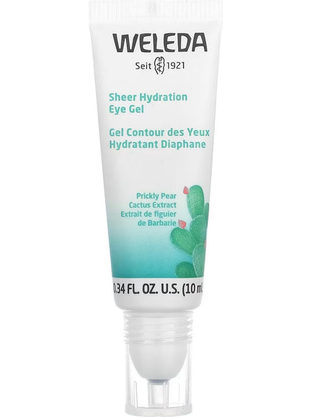 Weleda, Sheer Hydration Eye Gel, Prickly Pear Cactus Extract, 0.34 fl oz